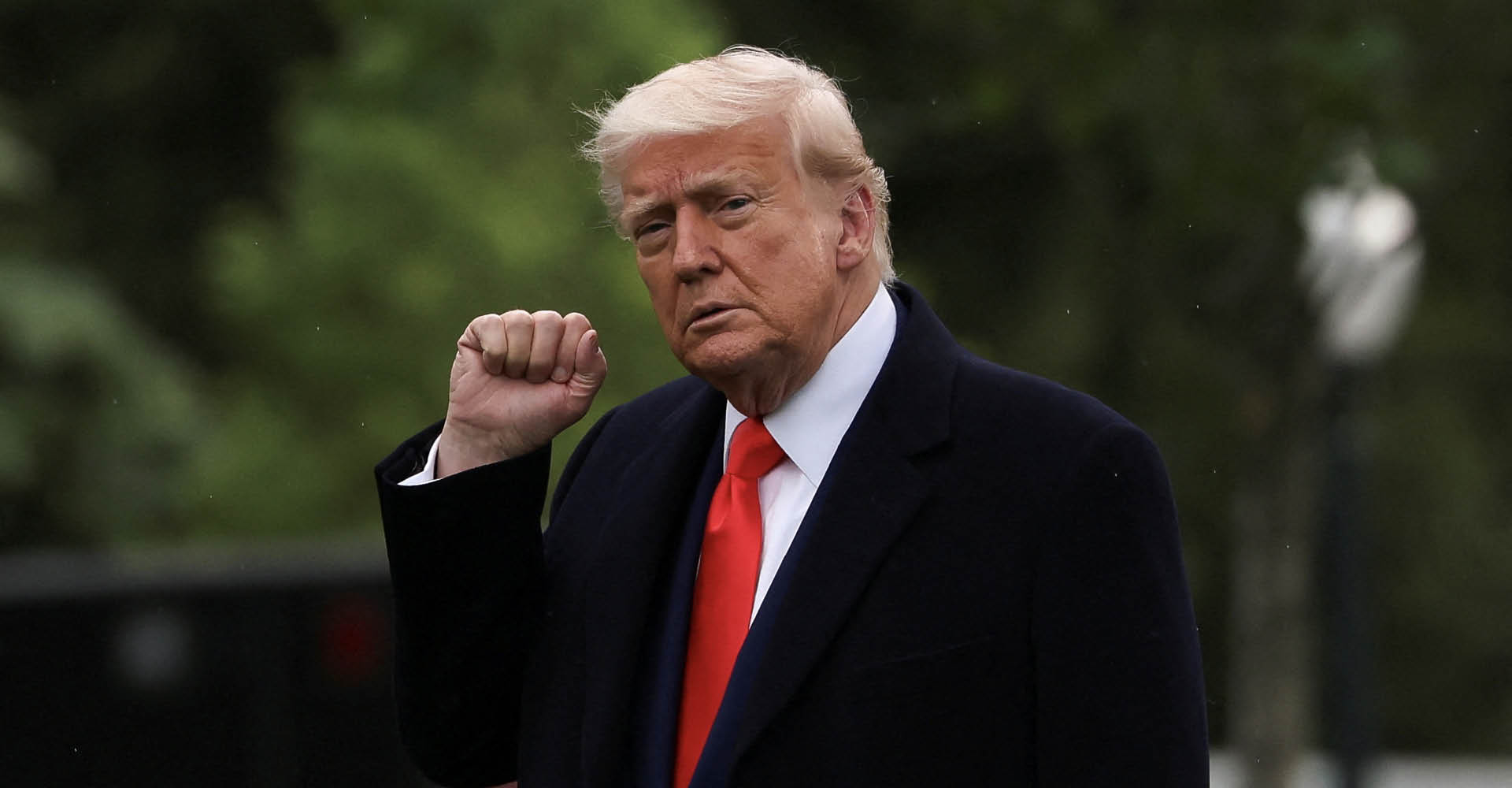 Donald Trump, presidente dos EUA, na Casa Branca, em Washington, D.C. (22/5/2025) | Foto: Reuters/Evelyn Hockstein