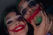 Bia Miranda e Gato Preto posaram juntos durante a festa da influenciadora