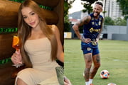  Any Awuada, suposta amante de Neymar