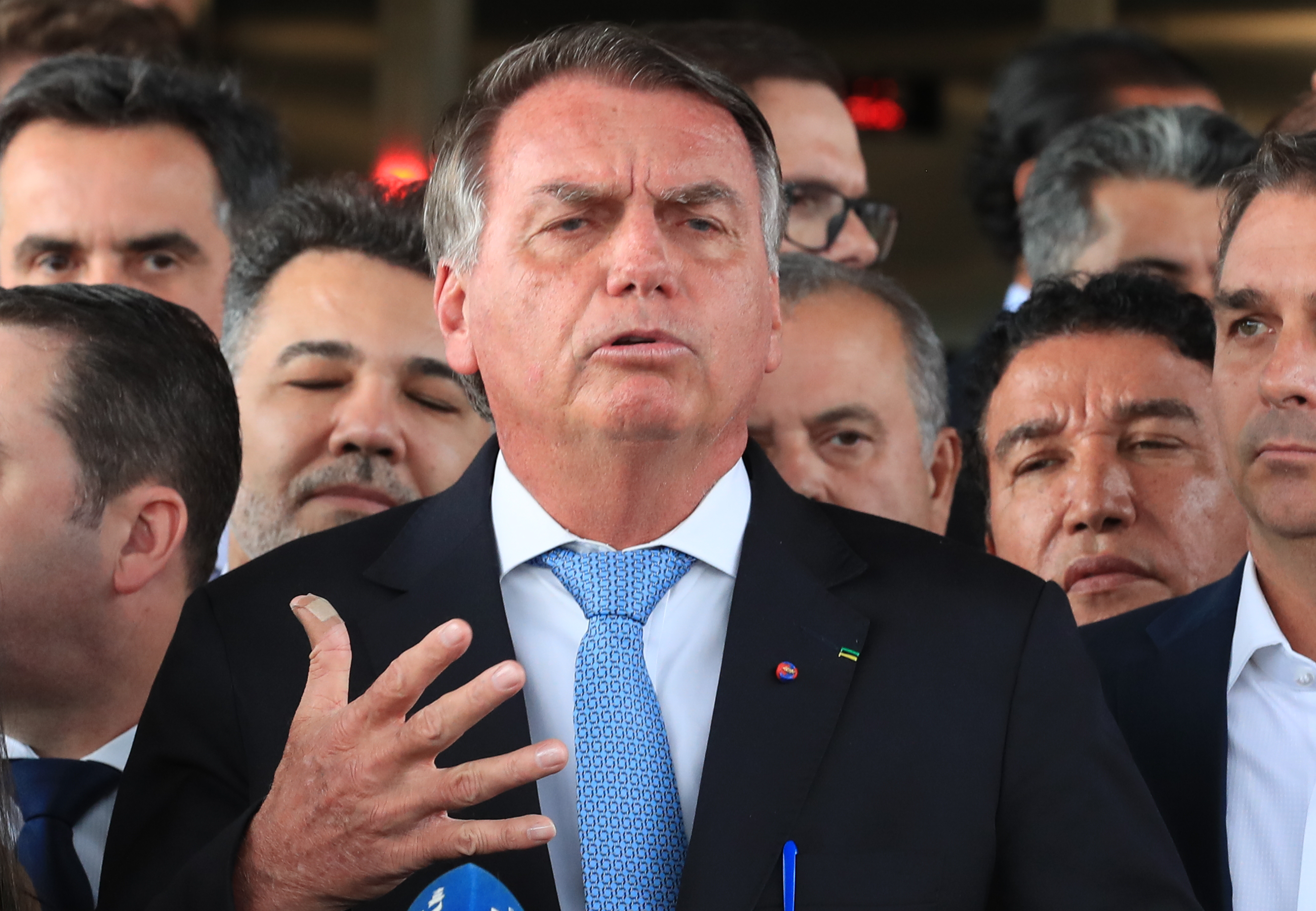Bolsonaro também negou ter incentivado a manifestação que ocorreu em 8 de janeiro de 2023 | Foto: Lula Marques/Agência Brasil