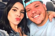 Ferrugem com a esposa, Thaís Vasconcellos Ferrugem com a esposa, Thaís Vasconcellos