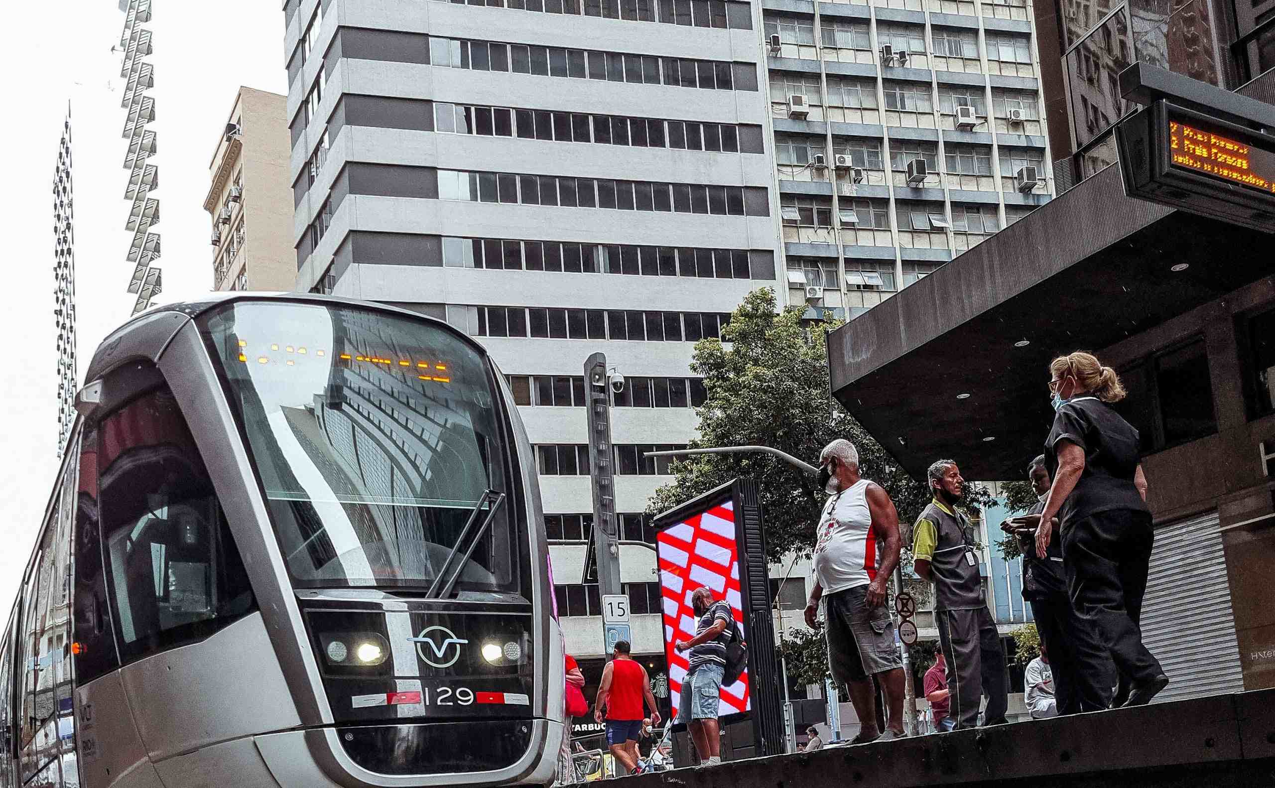 Estação Central do VLT é interditada por obras e fecha temporariamente – Diário do Rio de Janeiro