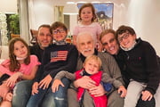 Francisco Cuoco e a família Francisco Cuoco e a família