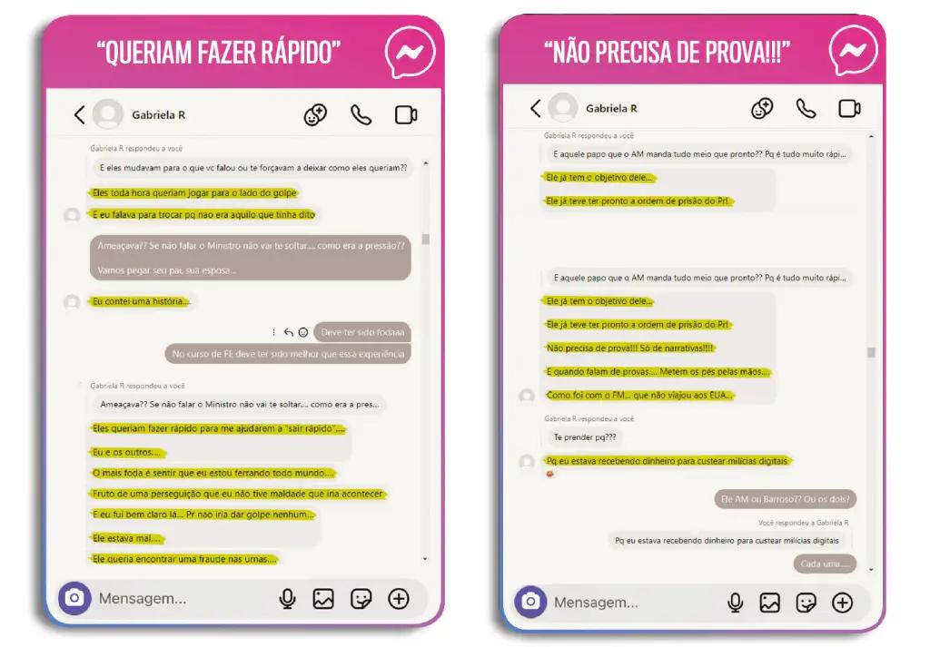 Em outro trecho, Cid teria dito que se sentiu pressionado