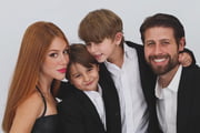 Mari Maria é mãe de dois meninos, Davi e Noah, fruto do casamento com o empresário Rudy Rocha. 