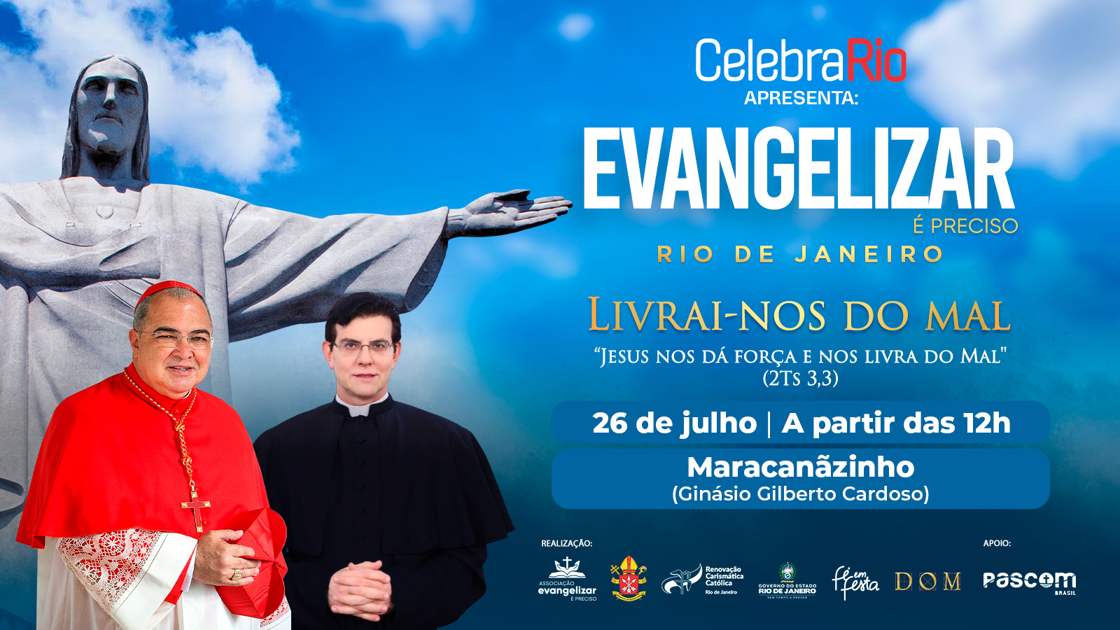 Padre Manzotti comanda megaevento católico no Rio dia 26 de julho – Diário do Rio de Janeiro