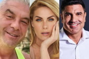 Alexandre Correa, Ana Hickmann e Edu Guedes