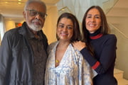 Gilberto Gil e Flora encantam fãs com chamada de vídeo para Preta Gil Gilberto Gil e Flora encantam fãs com chamada de vídeo para Preta Gil