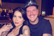 Os dois tem duas filhas. Ferrugem ainda é pai de Júlia, do primeiro casamento Os dois tem duas filhas. Ferrugem ainda é pai de Júlia, do primeiro casamento