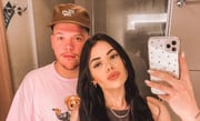 Ferrugem com a esposa, Thaís Vasconcellos Ferrugem com a esposa, Thaís Vasconcellos