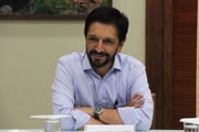 O prefeito de São Paulo, Ricardo Nunes