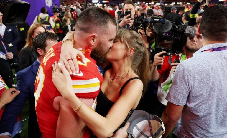 Travis Kelce sente ‘efeito noivado’ com Taylor Swift ao chegar a São Paulo
